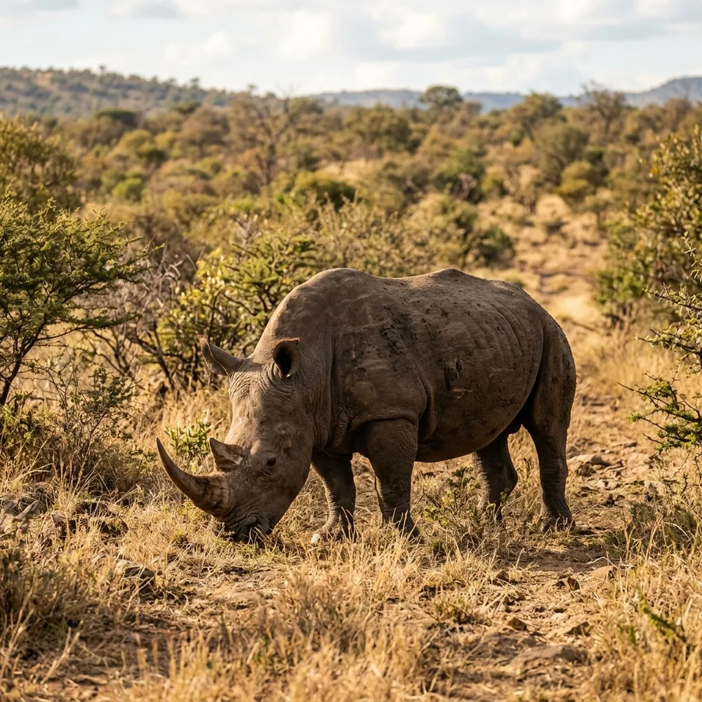 Rhino in Kruger National Park